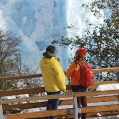 Alternative view of Pasarelas Glaciar Perito Moreno